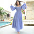 Lavender Chiffon Dress